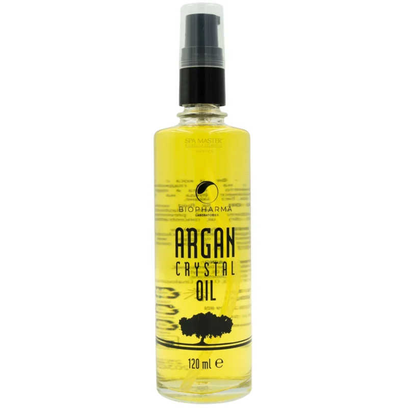 Biopharma Bio Oil Argan Crystal Oil 120ml | Βιολογικό Λάδι Argan για Θρέψη, Λάμψη & Επανόρθωση