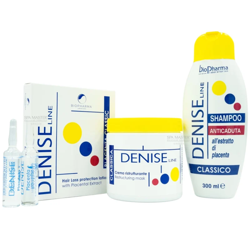 BioPharma Denise Classico Placenta Λοσιόν κατά της Τριχόπτωσης 6x10ml - Image 4