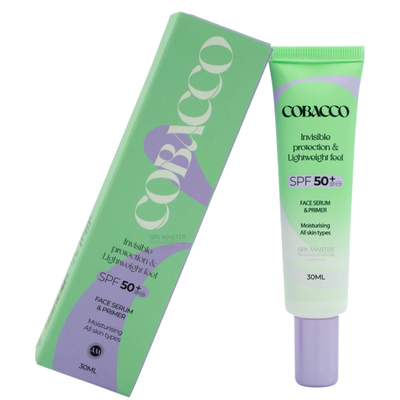 Cobacco Invisible Face Serum SPF50+ 30ml – Πολύ Υψηλή Προστασία, Βαθιά Ενυδάτωση & Άψογη Βάση Μακιγιάζ - Image 2