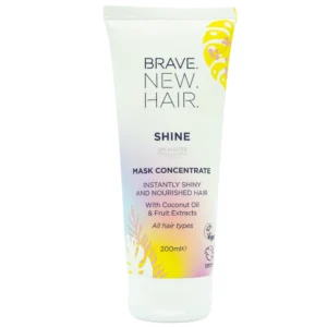 Brave New Hair Shine Mask 200ml – Μάσκα Άμεσης Λάμψης με Λάδι Καρύδας, Οξέα Φρούτων & Εκχύλισμα Ξιδιού