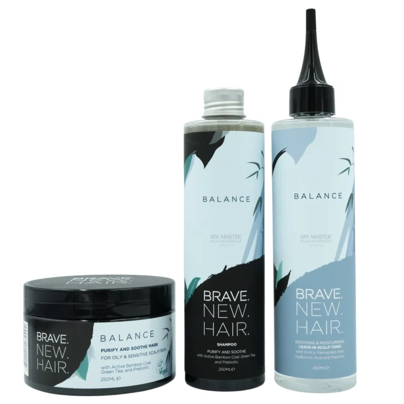 Brave New Hair Balance Purifying & Detoxifying Mask 250ml – Μάσκα Εξισορρόπησης & Αποτοξίνωσης με Ενεργό Άνθρακα - Image 5