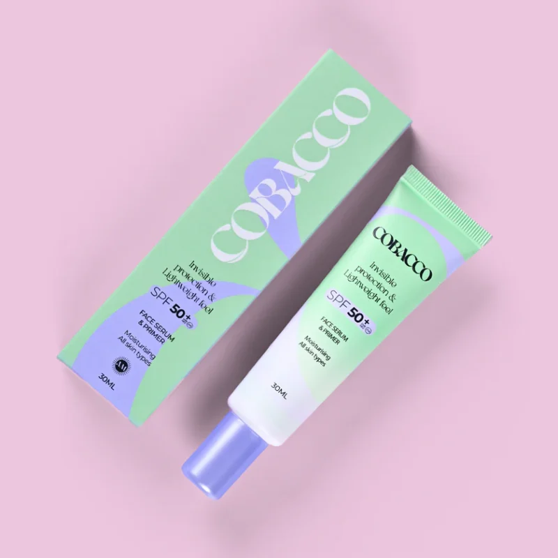 Cobacco Invisible Face Serum SPF50+ 30ml – Πολύ Υψηλή Προστασία, Βαθιά Ενυδάτωση & Άψογη Βάση Μακιγιάζ - Image 7