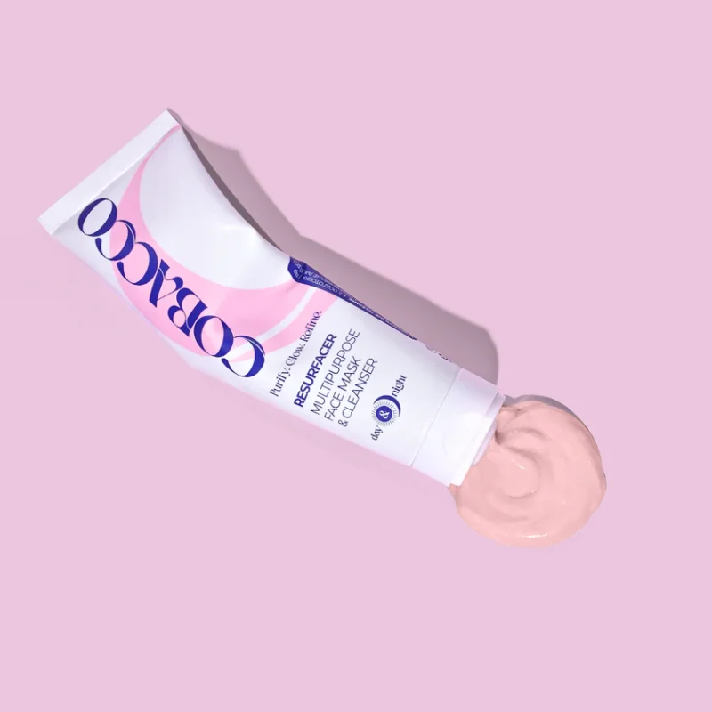 Cobacco Resurfacer Multipurpose Face Mask & Cleanser 100ml – Καθαρισμός, Απολέπιση & Λάμψη σε Ένα Βήμα - Image 3