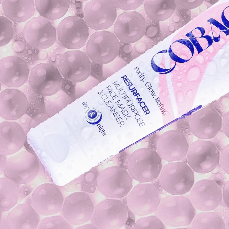 Cobacco Resurfacer Multipurpose Face Mask & Cleanser 100ml – Καθαρισμός, Απολέπιση & Λάμψη σε Ένα Βήμα - Image 4