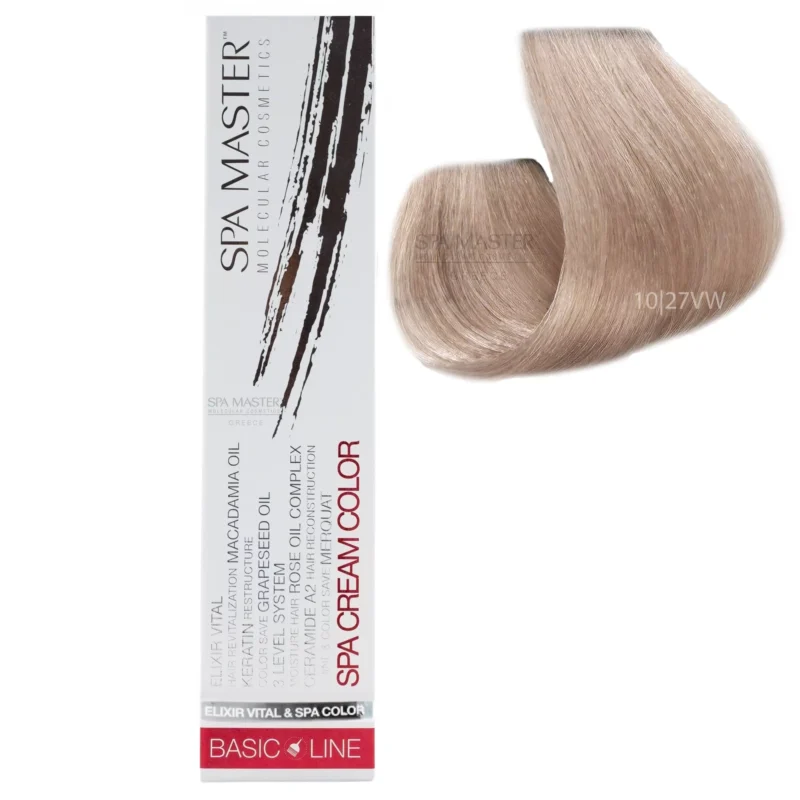 10/27VW Ultralight pearl brown blonde SPA Cream Color Professional coloring for hair