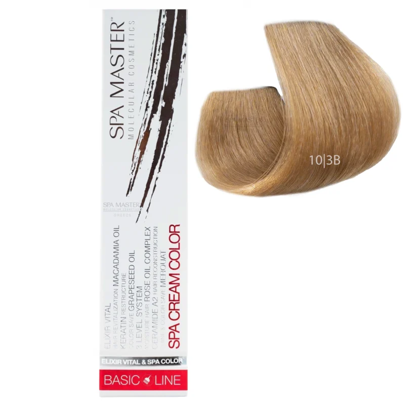 10/3B Ultralight beige blonde SPA Cream Color Professional coloring for hair