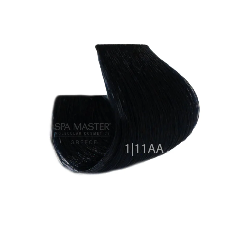 1/11AA Blue-Black SPA Cream Color Professional coloring for hair - Image 2