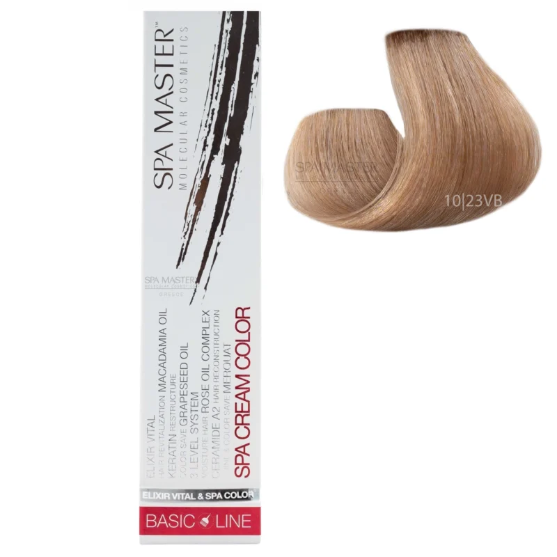 10/23VB Ultralight pearl beige blonde SPA Cream Color Professional coloring for hair