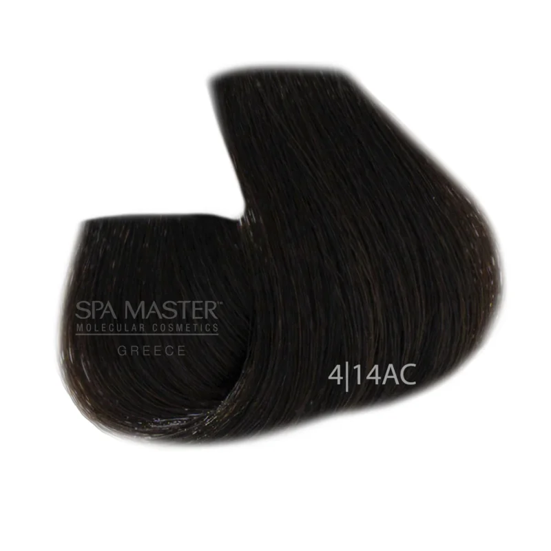 4/14АС Cold chocolate brown hair SPA Cream Color Professional coloring for hair - Image 2