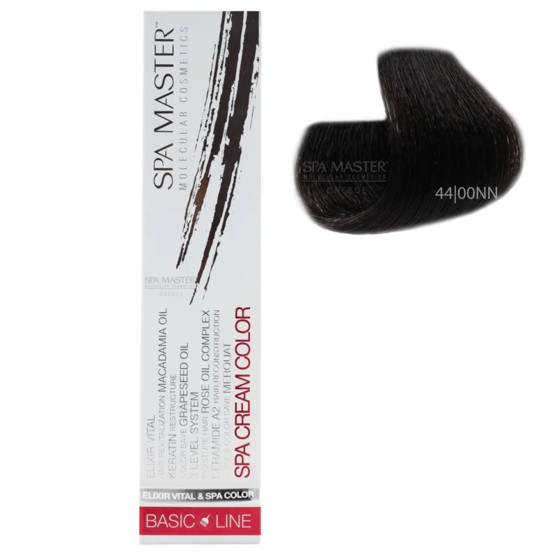 44/OONN Brown hair enhanced SPA Cream Color Professional coloring for hair