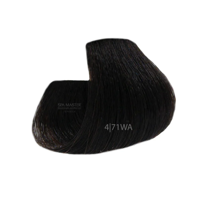 4/71WA Cold brown brown hair SPA Cream Color Professional coloring for hair - Image 2
