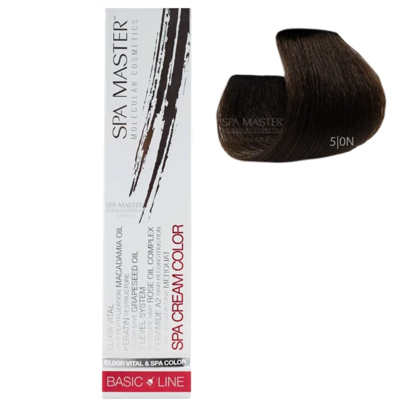 5/ON Light brown hair SPA Cream Color Professional coloring for hair