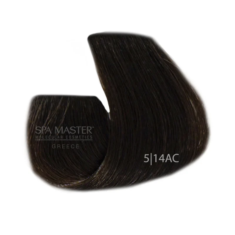 5/14AS Light cold chocolate brown hair SPA Cream Color Professional coloring for hair - Image 2