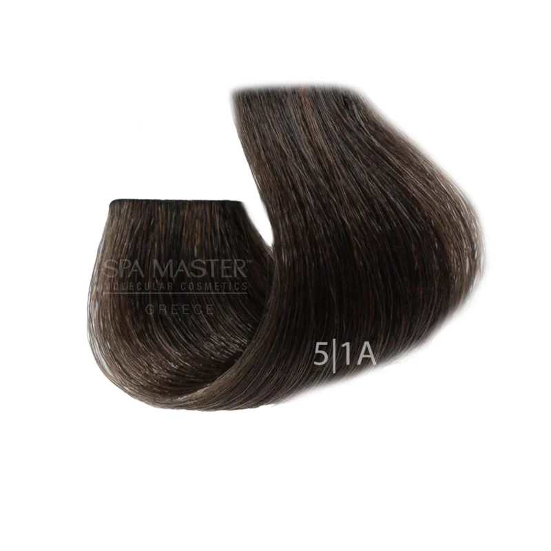 5/1A Bright ashen brown hair SPA Cream Color Professional coloring for hair - Image 2