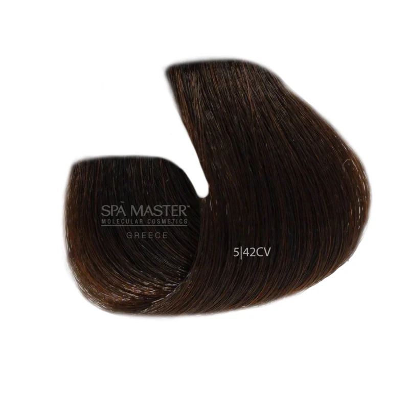 5/42CV Light copper pearl brown hair SPA Cream Color Professional coloring for hair - Image 2