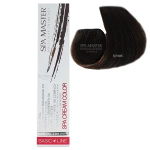 5/74WC Light chestnut brown hair SPA Cream Color Professional coloring for hair