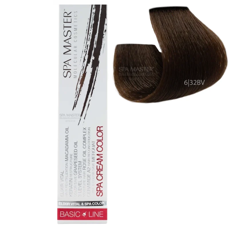 6/32BV Dark beige pearl blonde SPA Cream Color Professional coloring for hair