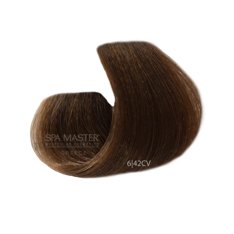 6/42CV Dark copper pearl blonde SPA Cream Color Professional coloring for hair - Image 2