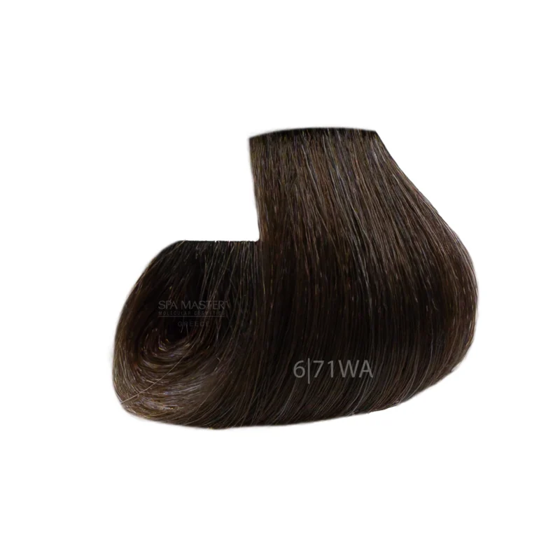 6/71WA Dark cold brown blonde SPA Cream Color Professional coloring for hair - Image 2