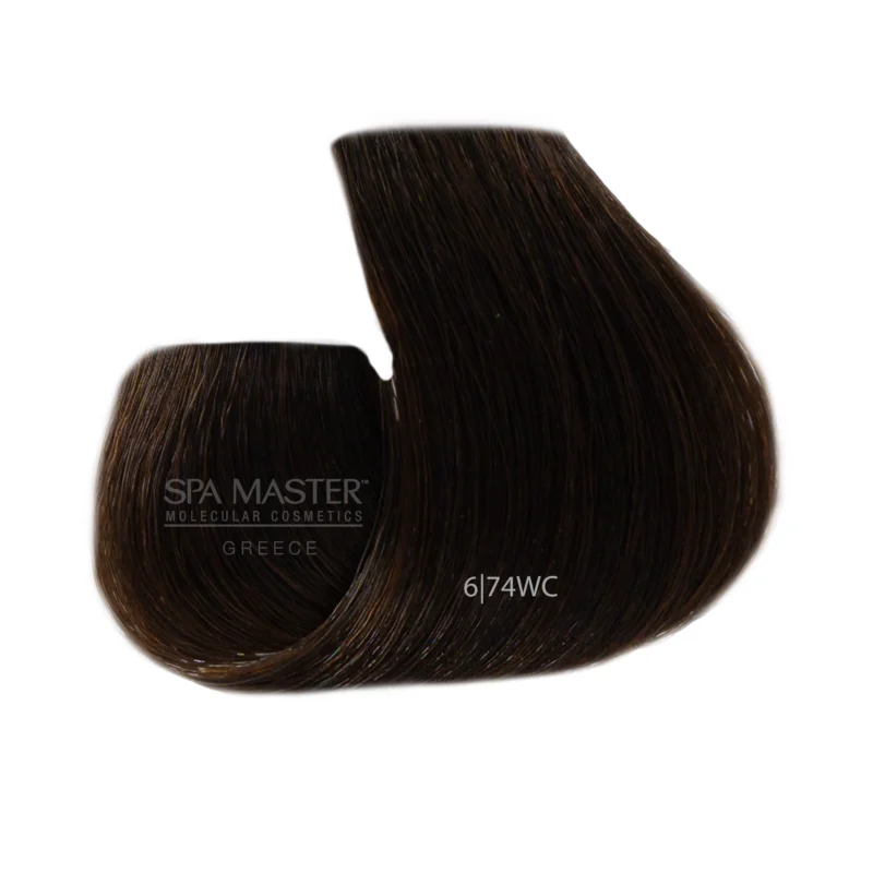 6/74WC Dark chestnut blonde SPA Cream Color Professional coloring for hair - Image 2