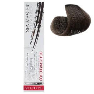 7/11AA Very ashen blonde SPA Cream Color Professional coloring for hair
