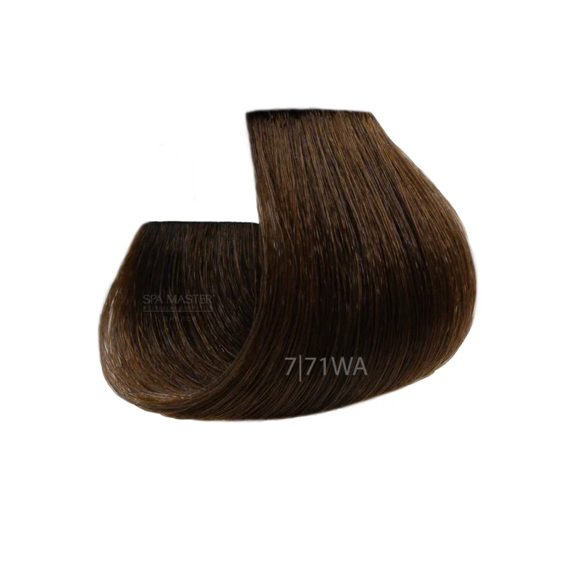 7/71WA Cold brown blonde SPA Cream Color Professional coloring for hair - Image 2