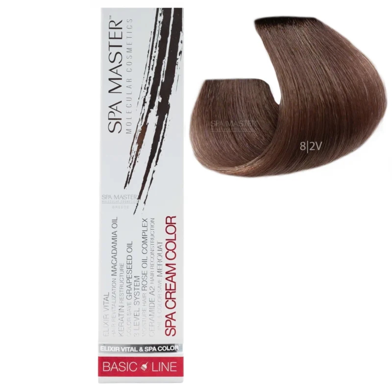 8/2V Light pearl blonde SPA Cream Color Professional coloring for hair