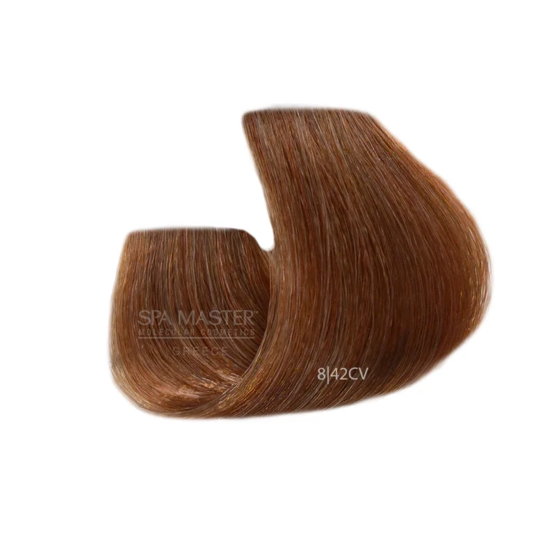 8/42CV Light copper pearl blonde SPA Cream Color Professional coloring for hair - Image 2