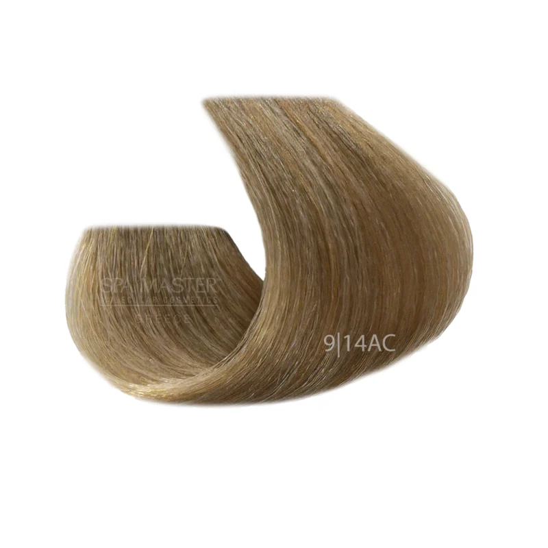 9/14AS Very light cold chocolate blonde SPA Cream Color Professional coloring for hair - Image 2