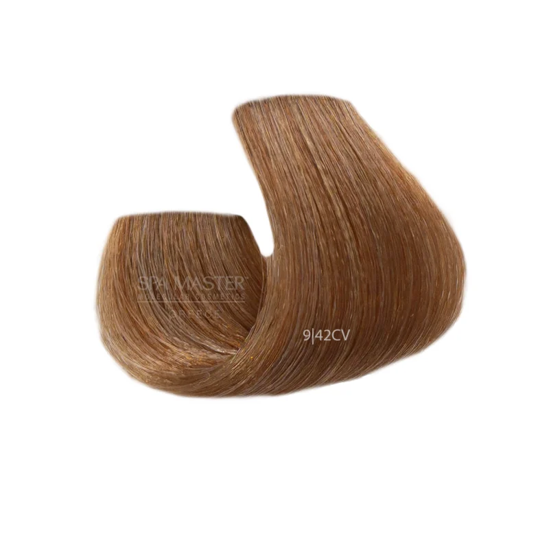 9/42CV Very light copper pearl blonde SPA Cream Color Professional coloring for hair - Image 2
