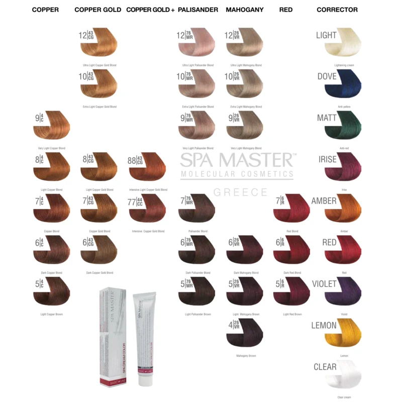 6/71WA Dark cold brown blonde SPA Cream Color Professional coloring for hair - Image 4