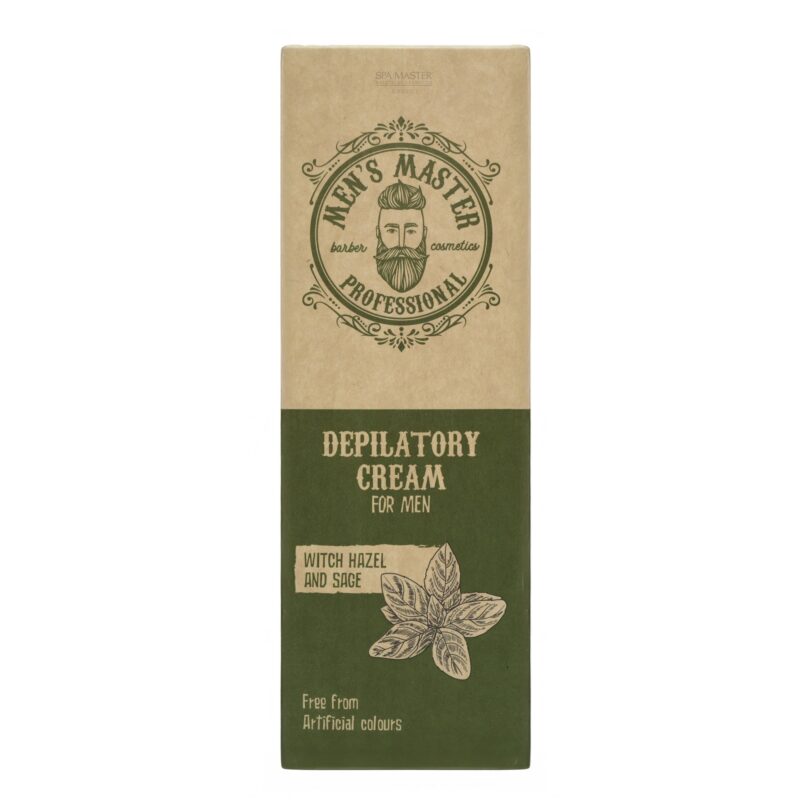 MEN’S MASTER Depilatory Cream for Men Witch Hazel and Sage 150ml - Αποτριχωτική Κρέμα Ανδρών Αμαμελίδα και Φασκόμηλο - Image 7