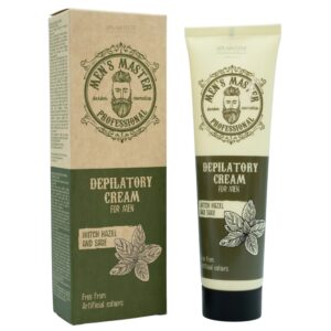 MEN’S MASTER Depilatory Cream for Men Witch Hazel and Sage 150ml - Αποτριχωτική Κρέμα Ανδρών Αμαμελίδα και Φασκόμηλο