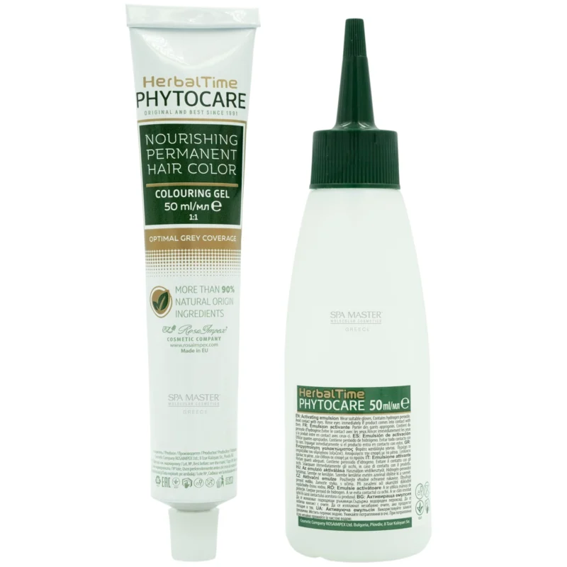 Βαφή μαλλιών χωρίς αμμωνία Κάραμελ Caramel 7NC - Herbal Time PhytoCare - Image 6