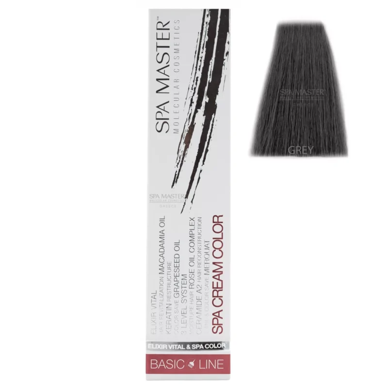 Ημιμόνιμες Βαφές Μαλλιών Grey – Γκρί Pure Pigments 100ml Spa Master Professional
