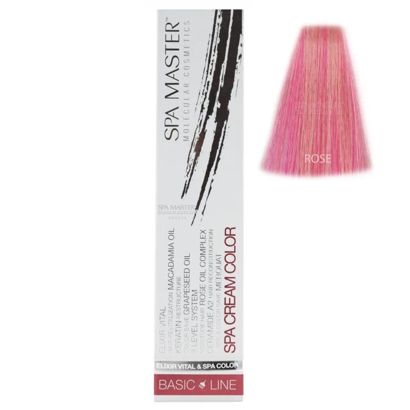 Ημιμόνιμες Βαφές Μαλλιών Rose – Ρόζ Pure Pigments 100ml Spa Master Professional