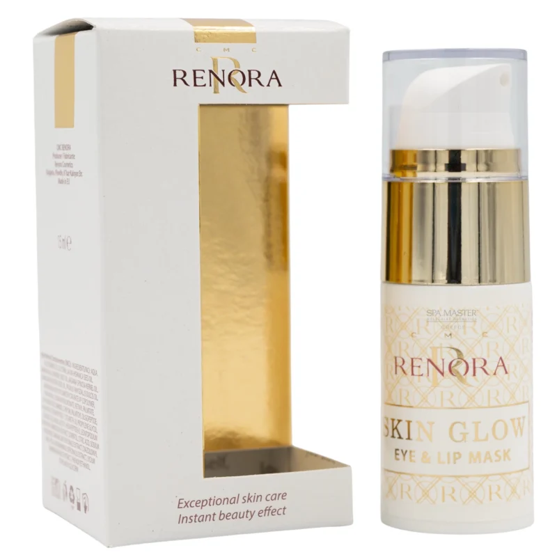 Renora SKIN GLOW Eye and Lip Mask 30ml – Μάσκα Αναζωογόνησης για Μάτια & Χείλη με Άμεση Λάμψη και Ενυδάτωση - Image 2