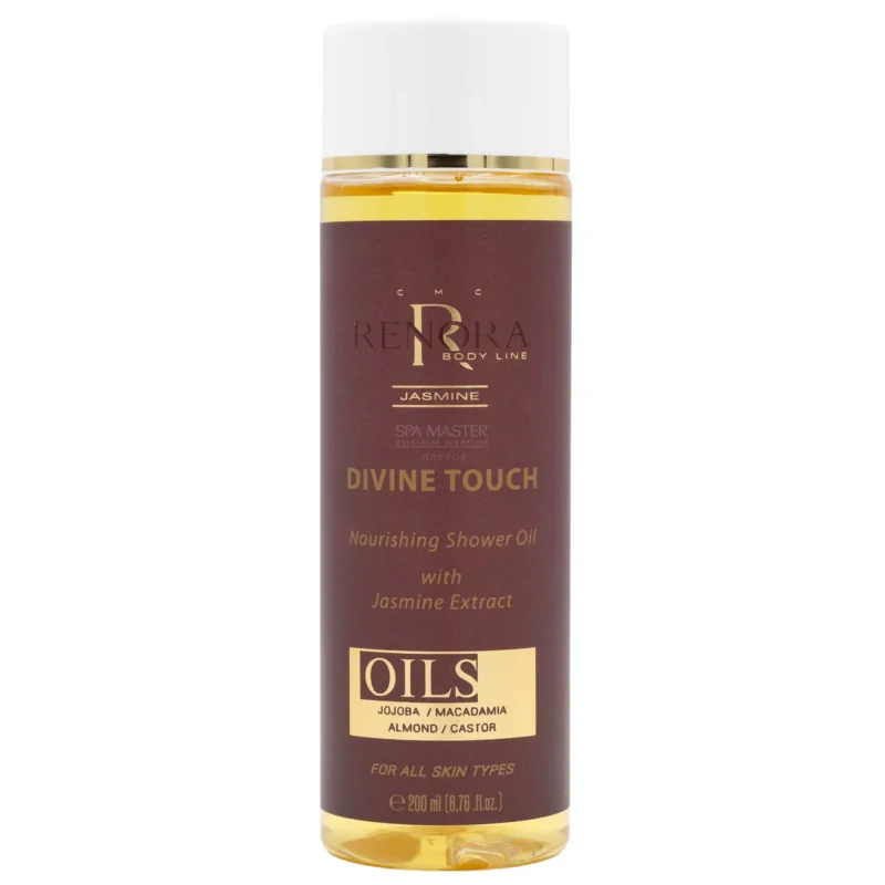 Renora Divine Touch Nourishing Shower Oil 250ml – Θρεπτικό Έλαιο Καθαρισμού για Απαλή & Λαμπερή Επιδερμίδα