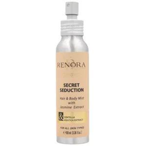 Renora Secret Seduction Hair & Body Mist 200ml – Αρωματικό Mist για Μαλλιά & Σώμα με Αίσθηση Πολυτελούς Σαγήνης