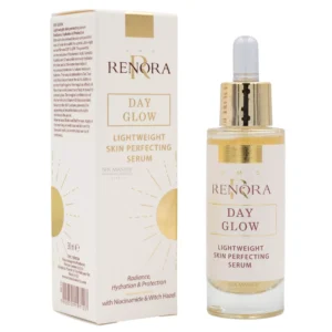 Renora Day Glow Lightweight Skin Perfecting Serum 30ml – Ελαφρύς Ορός Λάμψης & Τελειοποίησης για Ημέρα