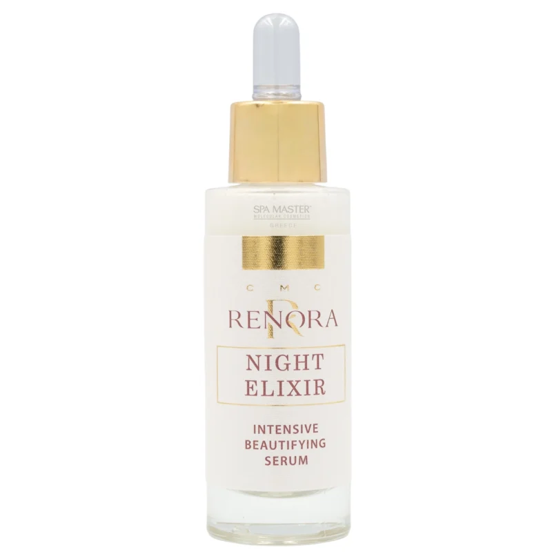 Renora Night Elixir Intensive Beautifying Serum 30ml – Νυχτερινός Ορός Αναδόμησης & Λάμψης για Όλους τους Τύπους Επιδερμίδας - Image 8