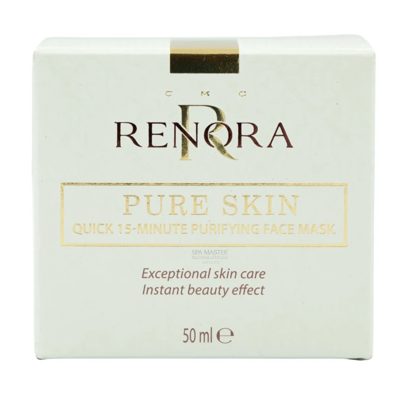 Renora Pure Skin Quick 15-Minute Purifying Face Mask 75ml – Καθαριστική Μάσκα Προσώπου για Ματ Αποτέλεσμα & Εξυγίανση Πόρων - Image 11