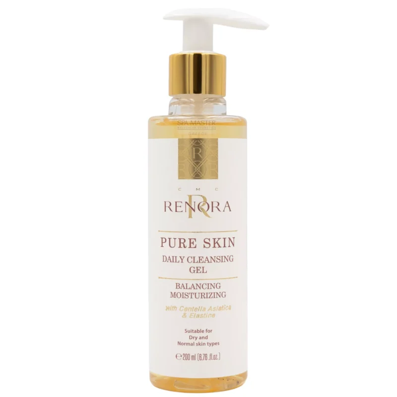 Renora PURE SKIN Daily Cleansing Gel 150ml – Τζελ Καθαρισμού για Ισορροπία & Ενυδάτωση της Επιδερμίδας