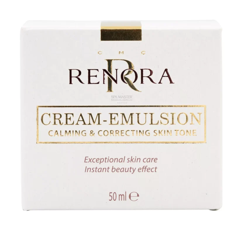 Renora Correcting & Calming Cream-Emulsion 50ml – Καταπραϋντική Ελαφριά Κρέμα για Ερυθρότητα & Δυσανεξία
