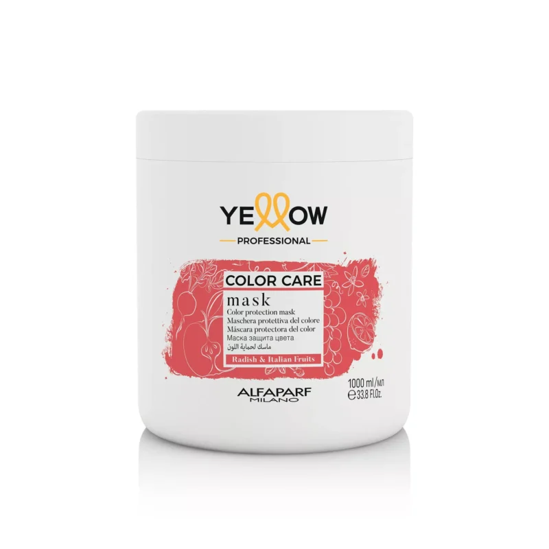 Alfaparf Color Care Mask 1000ml Yellow – Μάσκα Θρέψης & Προστασίας Χρώματος