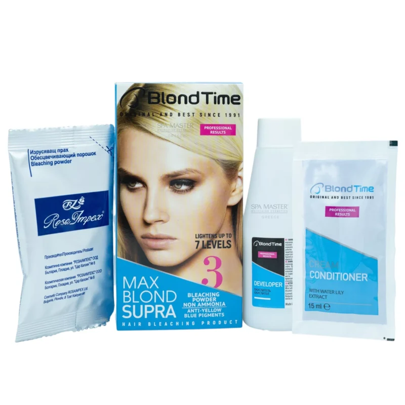 Blond Time N03 Max Blond – Ντεκαπάζ Χωρίς Αμμωνία με Anti-Yellow Effect