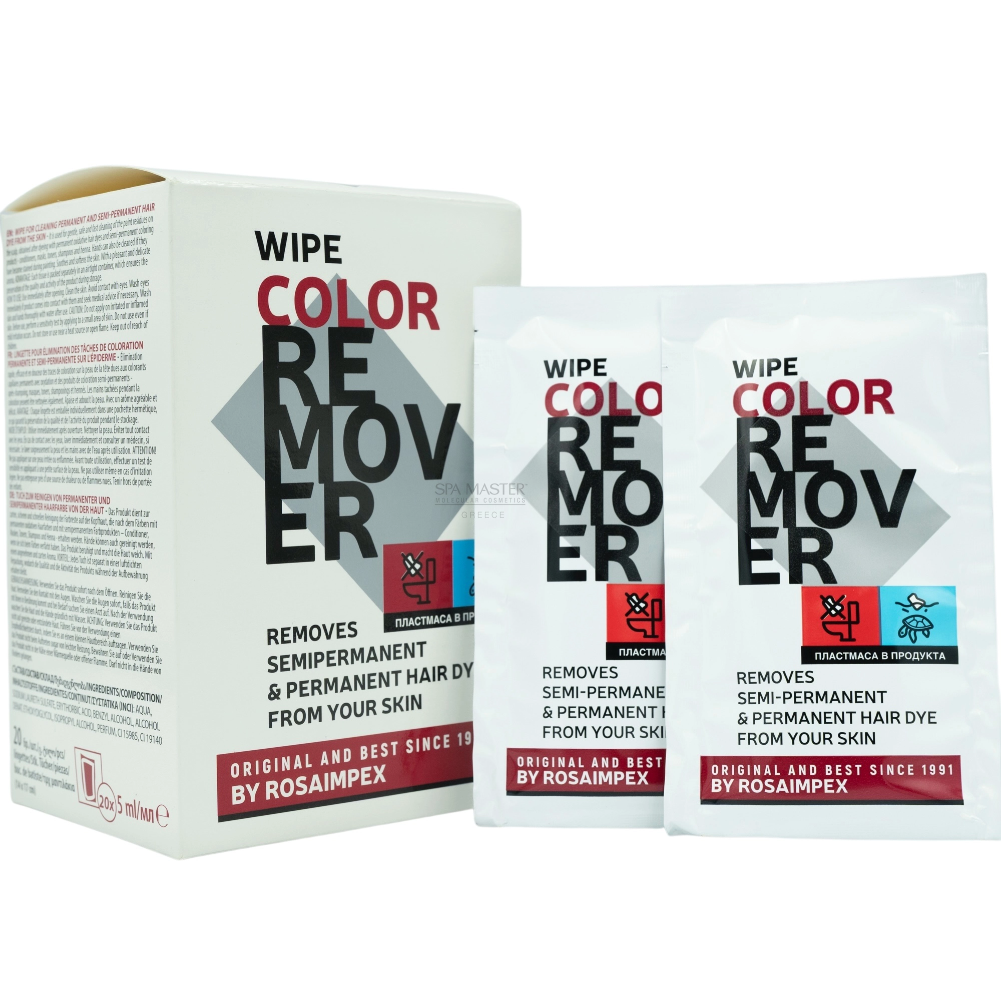 Wipe Color Remover – Μαντηλάκι Αφαίρεσης Βαφής | Άμεση & Ασφαλής Αφαίρεση Υπολειμμάτων Χρώματος