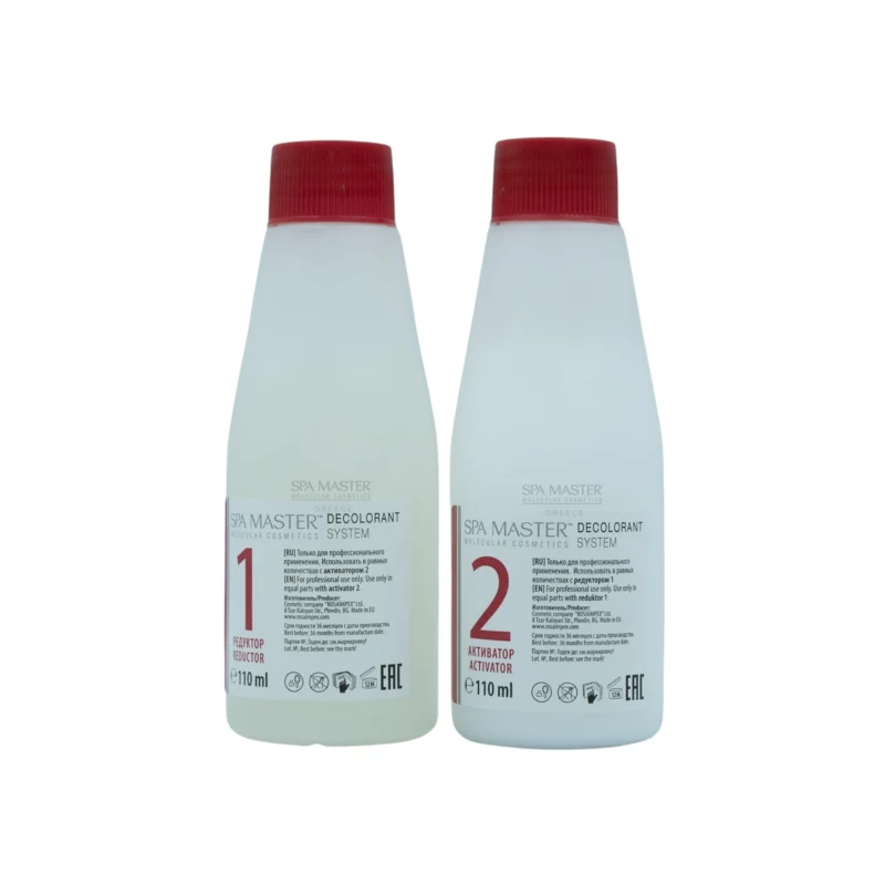 Spa Master Decolorant System 2x110ml – Σύστημα Αφαίρεσης Μόνιμης Βαφής χωρίς Αμμωνία - Image 4