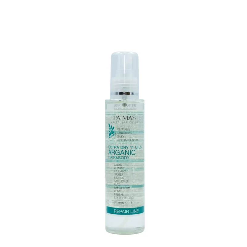 Spa Master EXTRA DRY 11 OILS ARGANIC 135ml – Επανορθωτικό Έλαιο Argan με 11 Έλαια για Μαλλιά & Σώμα