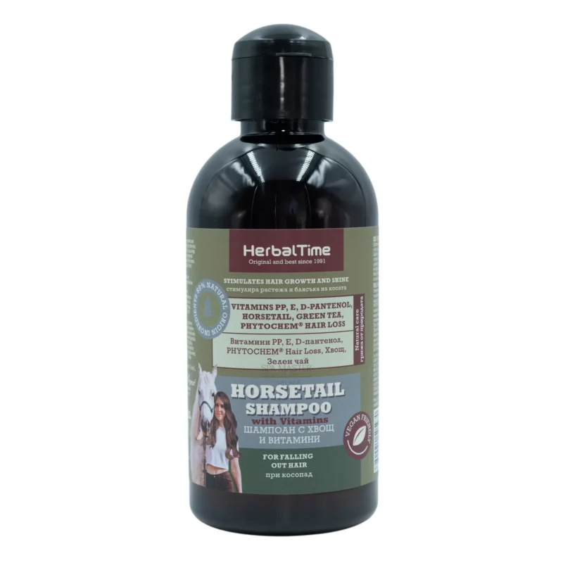 Herbal Time Horsetail Shampoo 240ml | Σαμπουάν με Εκχύλισμα Αλογοουράς για Διέγερση Ανάπτυξης & Κατά της Τριχόπτωσης